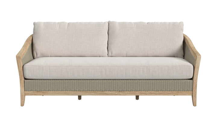 Cambria Sofa in Canvas Canvas w/ Self Welt
