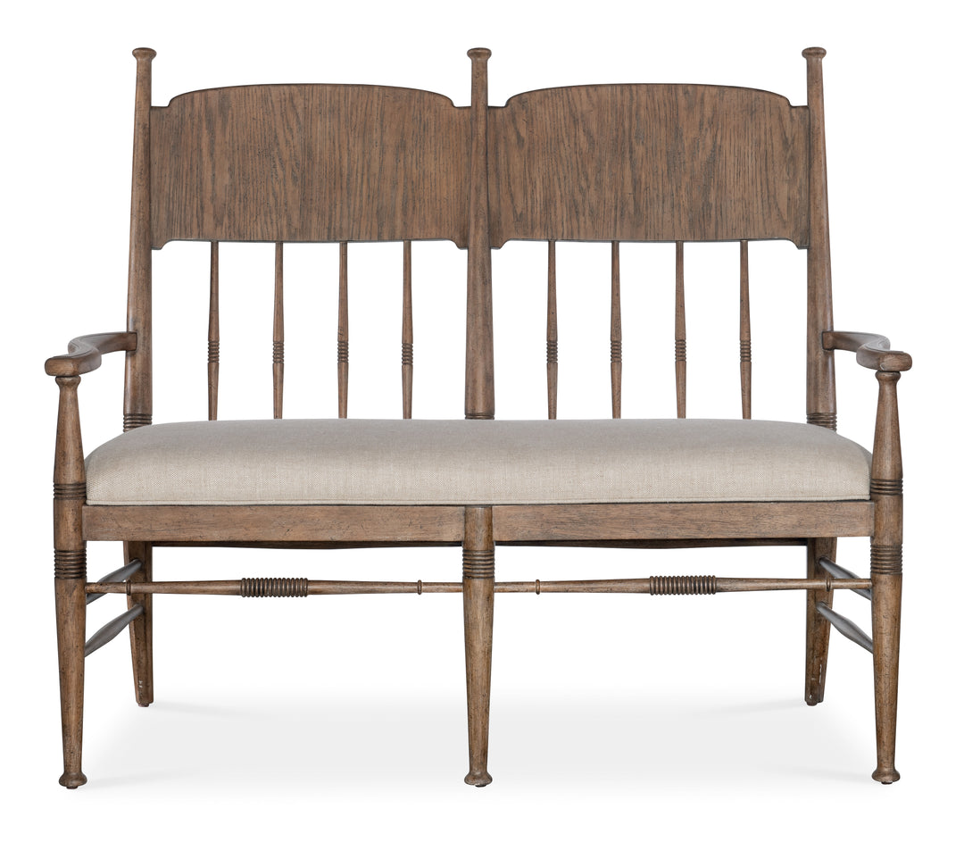 American Home Furniture | Hooker Furniture - Americana Dining Bench - Honey