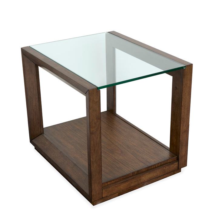Sebastian Cinnamon Rectangular End Table - T6361-03
