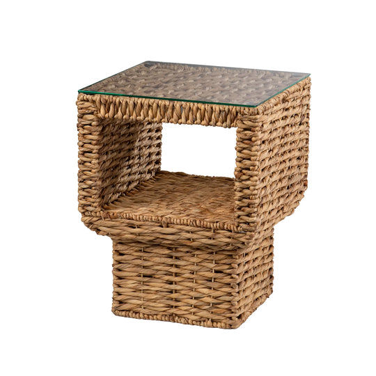 SEI Furniture Pallston Water Hyacinth Accent Table ACCENT TABLES