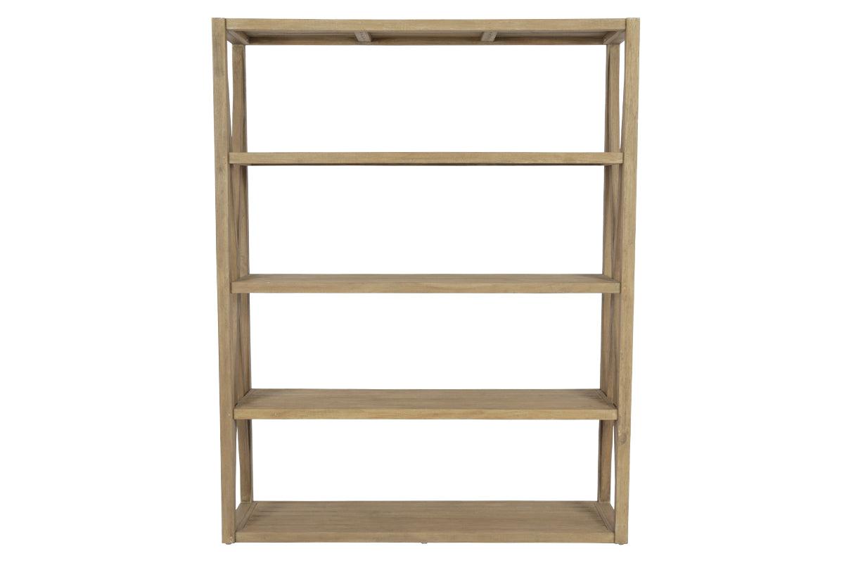 Sunset West Coastal Teak X Bookcase OUTDOOR ACCESSORIES