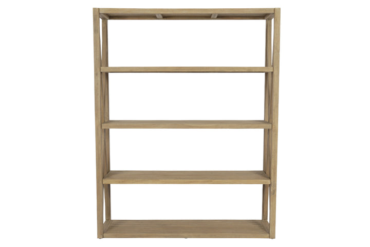 American Home Furniture | Sunset West - Coastal Teak X Bookcase