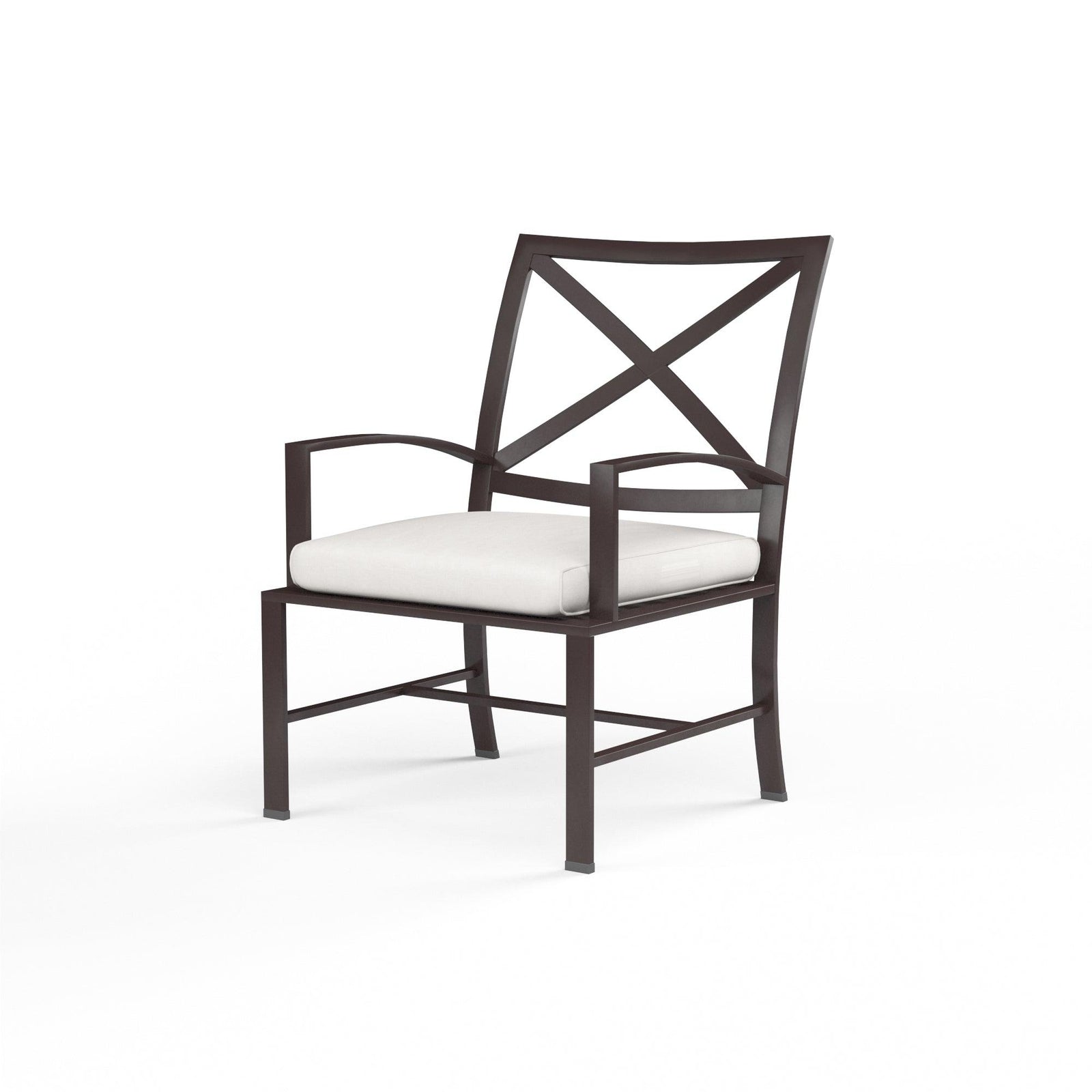 American Home Furniture | Sunset West - La Jolla Dining Chair in Canvas Flax w/ Self Welt