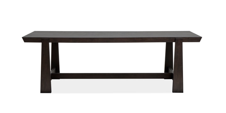 Tauren Coffee Bean Trestle Dining Table - D6434-21