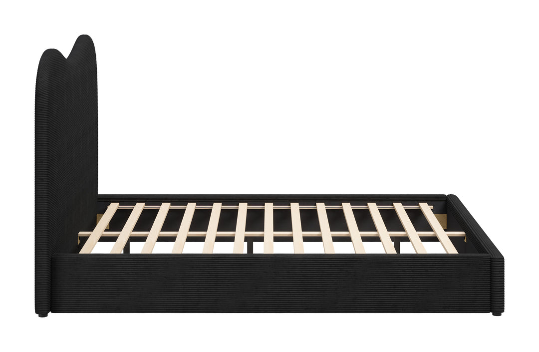 Sele Queen Bed Black