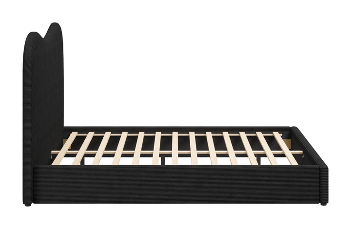 Sele Queen Bed Black