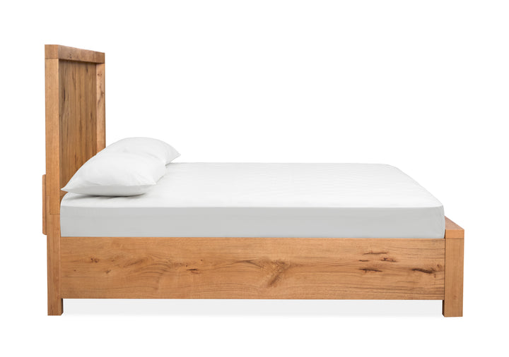 Laramie Honey Wheat California King Panel Bed - B6433-74