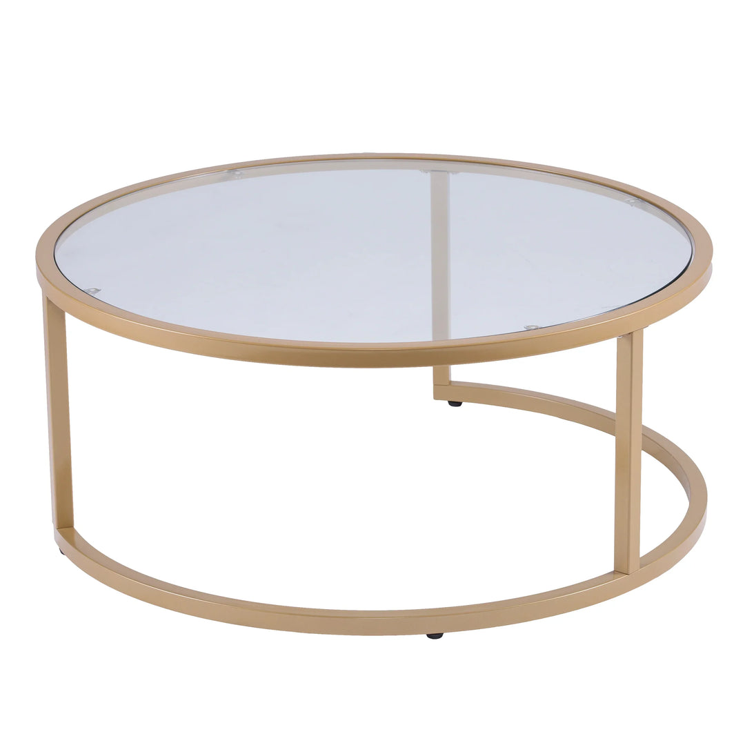 Evelyn Nesting Coffee Tables - 2pc Set - AmericanHomeFurniture