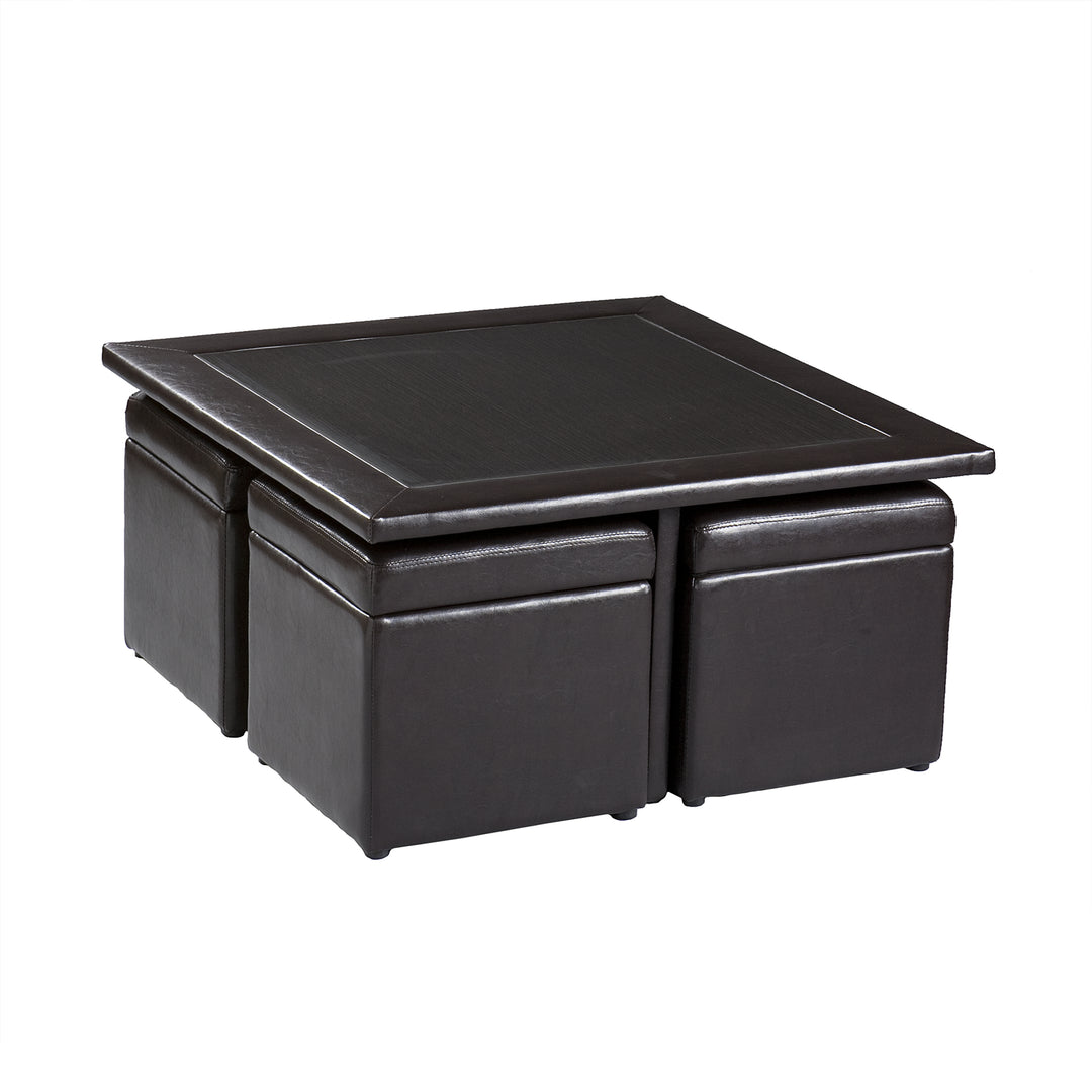 American Home Furniture | SEI Furniture - Nylo Storage Cube Table Set