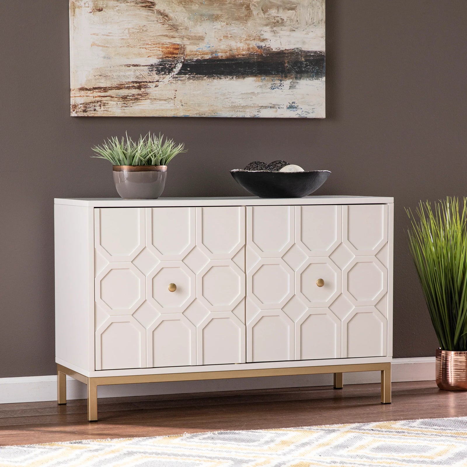 SEI Furniture Gramdlynn Two-Door Accent Cabinet CABINETS