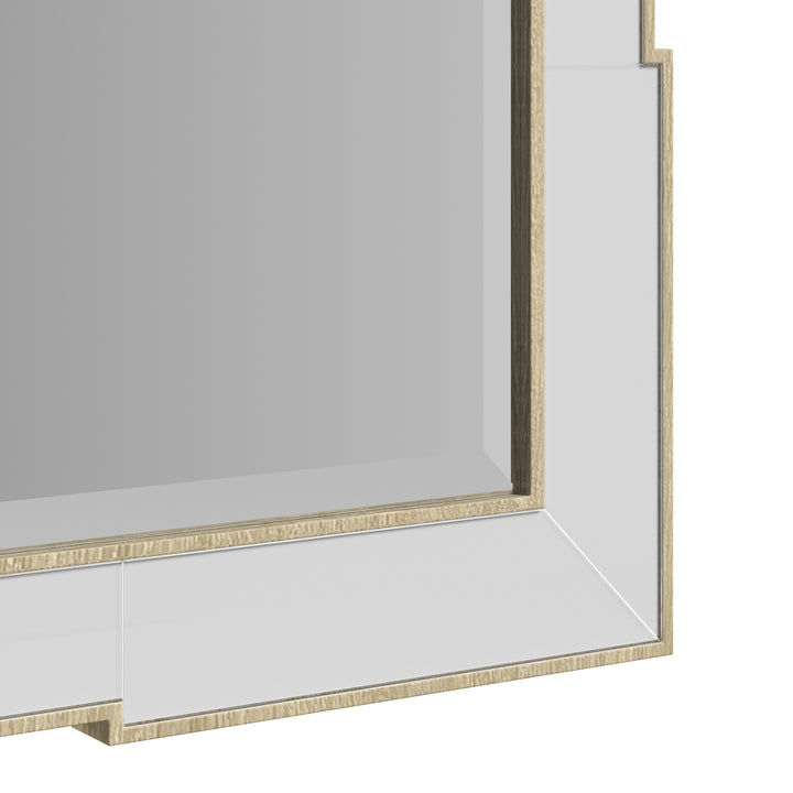 Eave Accent Mirror-Milk