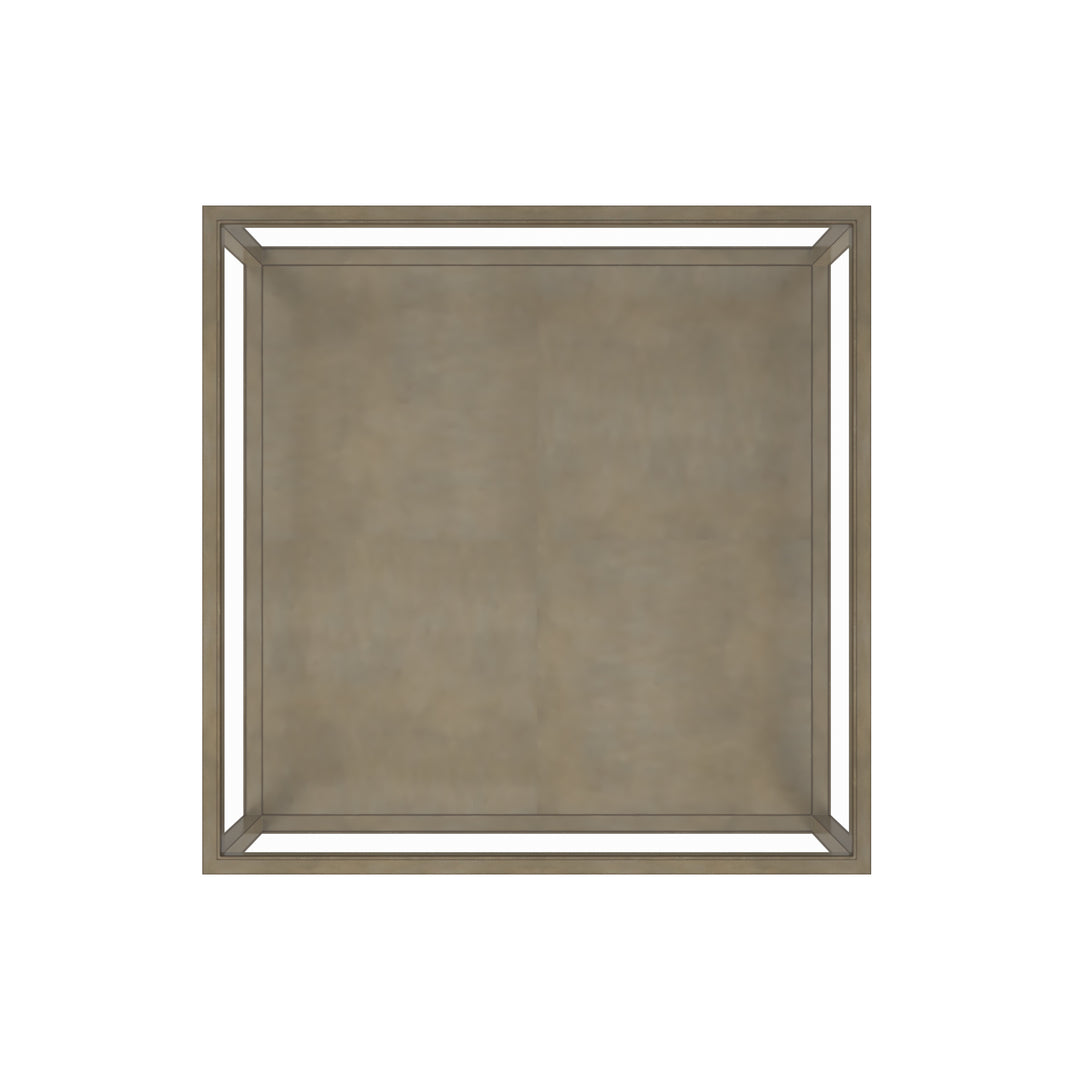 Glaze Sq Cktl Table-Quartz
