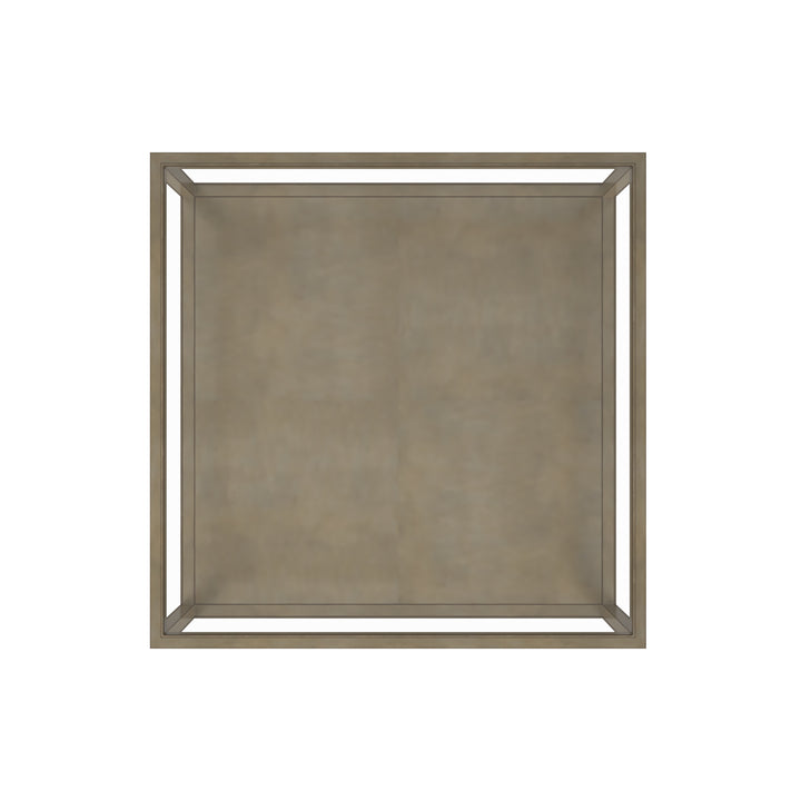 Glaze Sq Cktl Table-Quartz