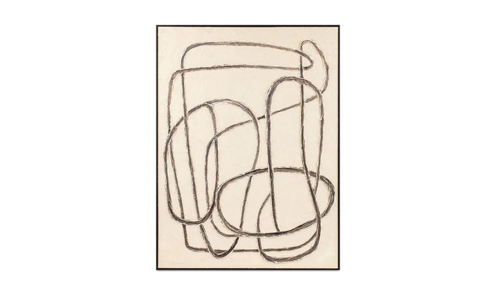 Moe's Home Collection - Encounters Framed Painting - WP-1310-37 | American Home Furniture