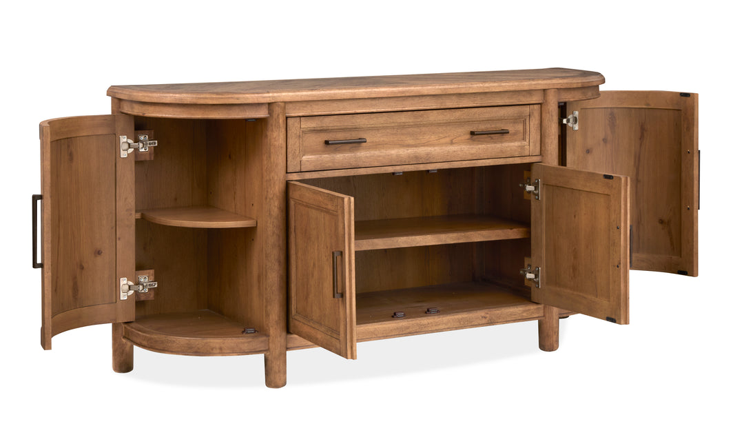 Woodward Dark Clove Sideboard - D6521-12