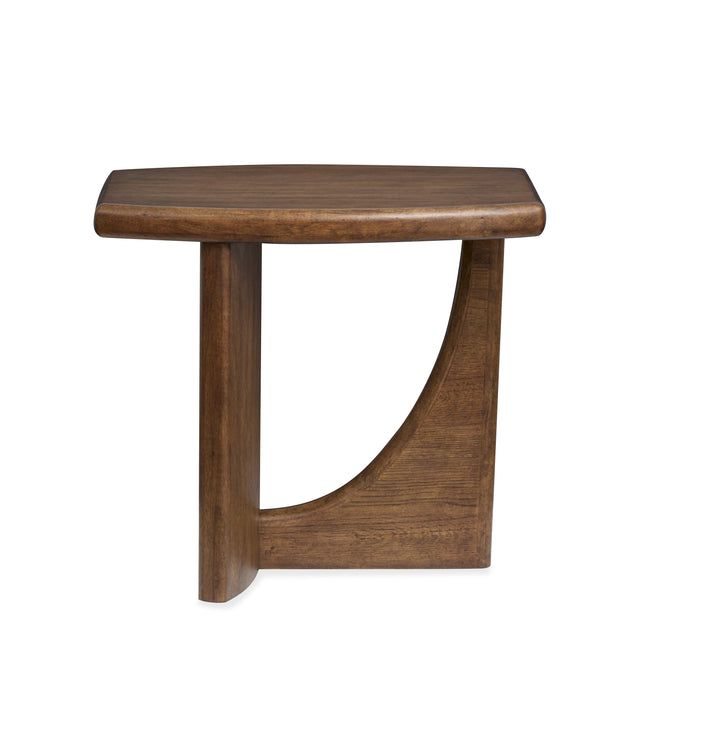 Phoebe Sienna Brown Rectangular End Table - T6385-03