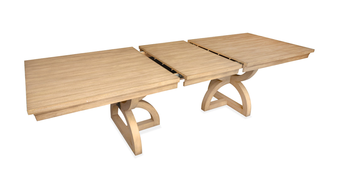 Coventry Honey Maple Extendable Trestle Dining Table - D6480-21