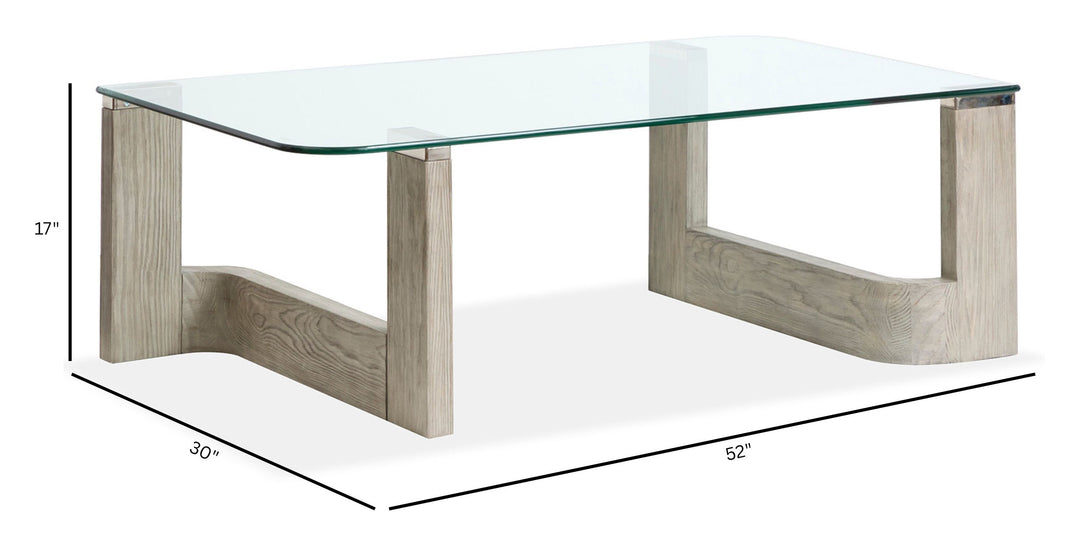 Bartlett Smokey Pine Rectangular Cocktail Table - T5929-43