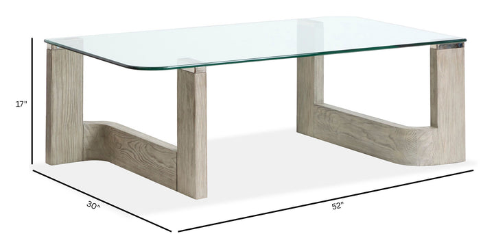 Bartlett Smokey Pine Rectangular Cocktail Table - T5929-43