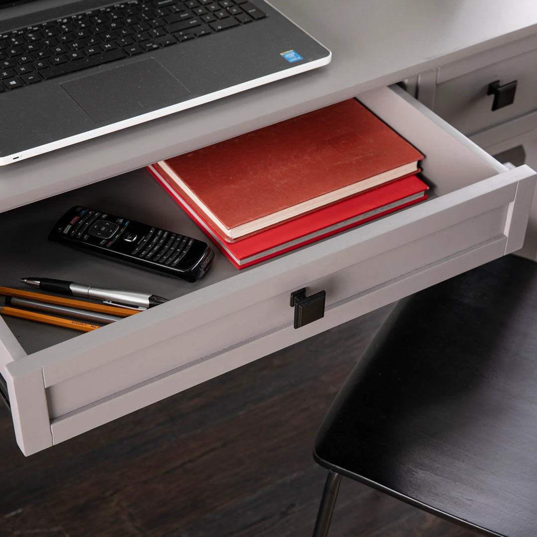 Endorville Writing Desk w/ Storage - AmericanHomeFurniture