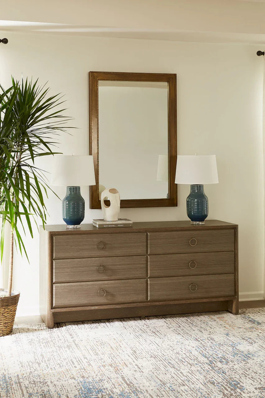 Villa and House Wesley 6-Drawer DRESSERS