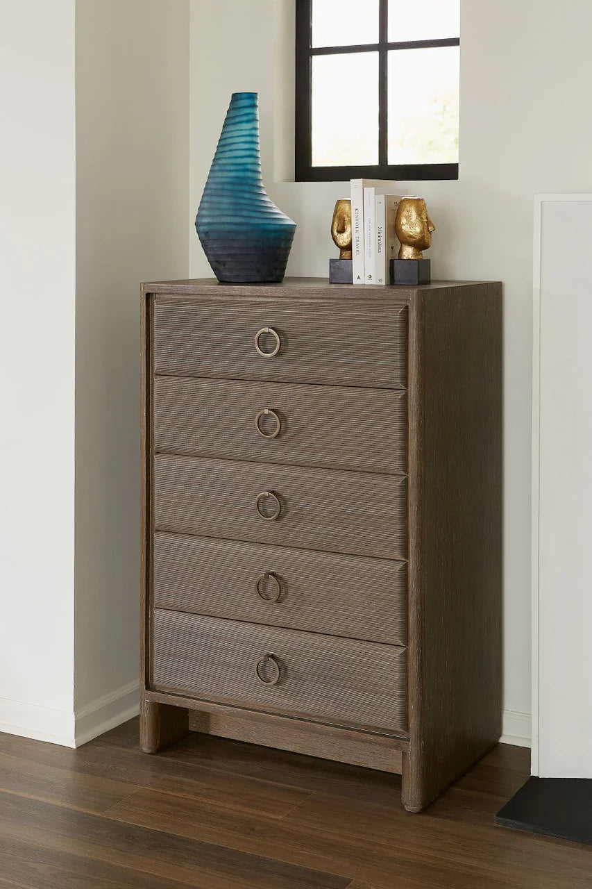 Villa and House Wesley Tall 5-Drawer SIDEBOARDS + CREDENZAS