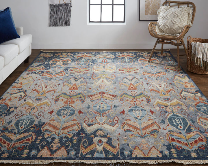 Rectangle/Blue-Multi