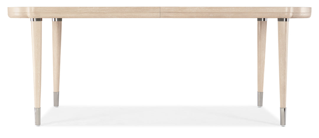 American Home Furniture Hooker Furniture Nouveau Chic Rectangle Dining Table with 1-22in Leaf