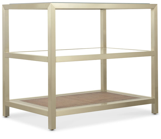 American Home Furniture Hooker Furniture Melange Raising Cane End Table