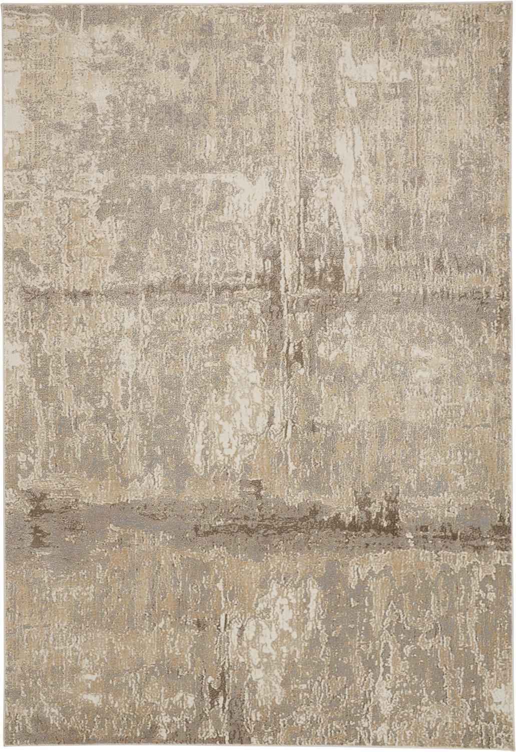 Rectangle/3'9" x 5'7"/Ivory/Gray
