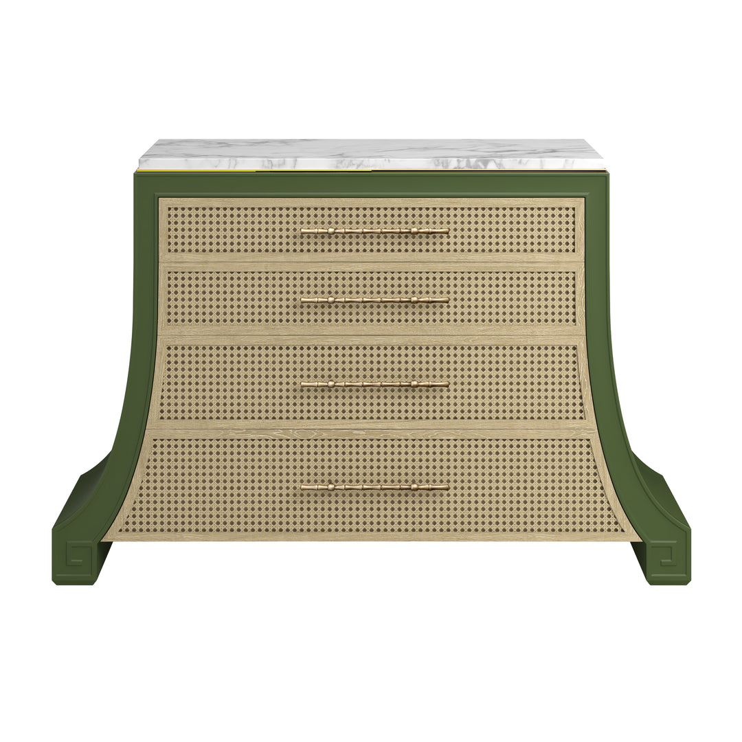 Eave Accent Chest-Darkened Sage