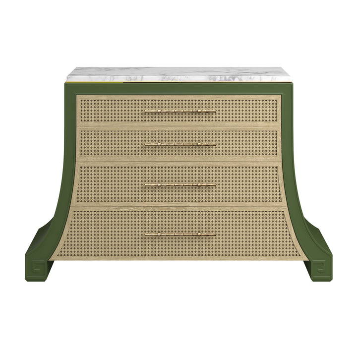 Eave Accent Chest-Darkened Sage