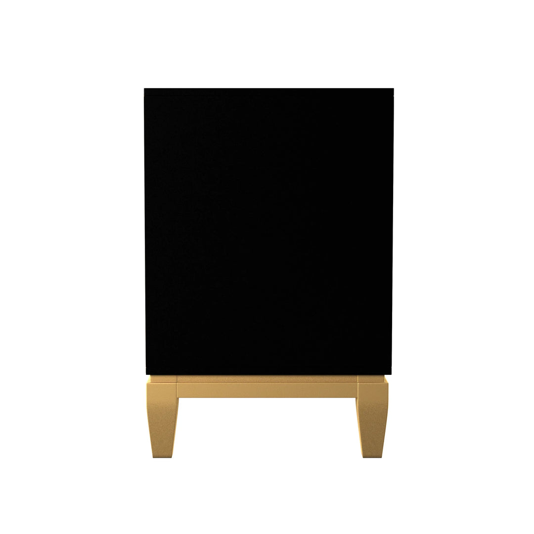 Addleston 3-Door Media Stand - AmericanHomeFurniture