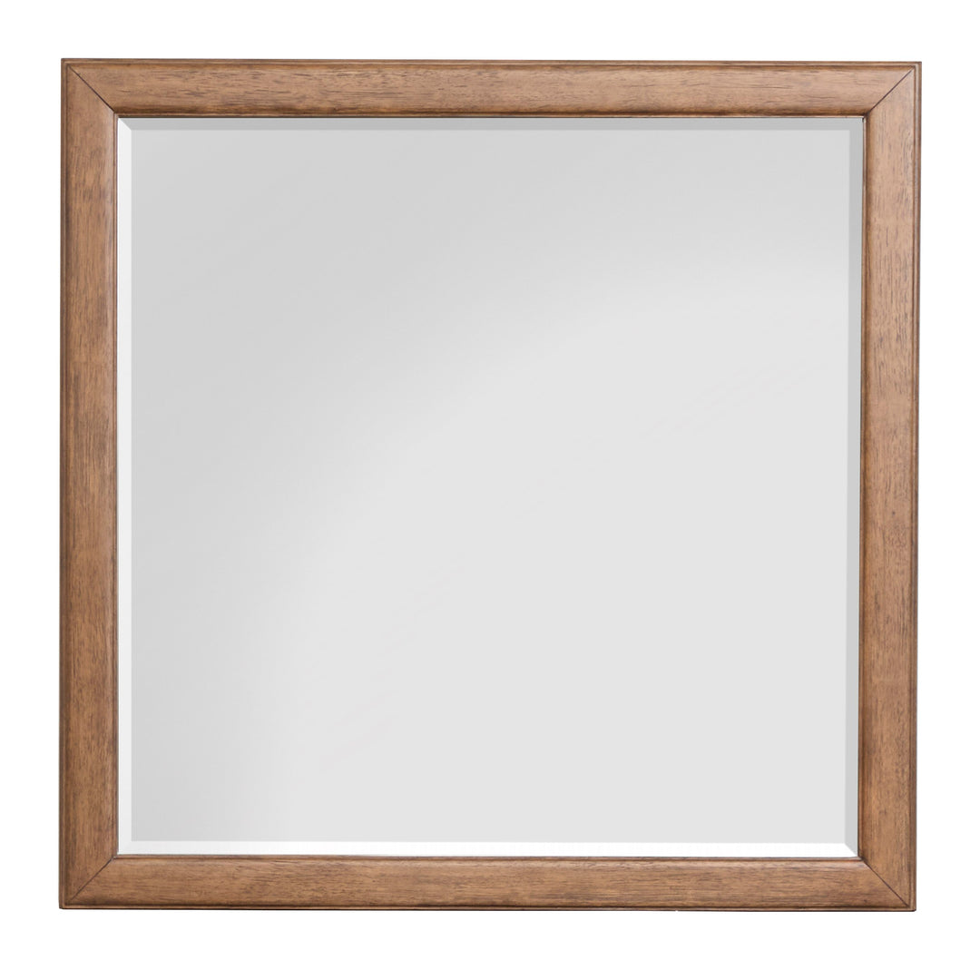 Ridgefield Russet Double Drawer Dresser With Landscape Mirror - B6436-2240