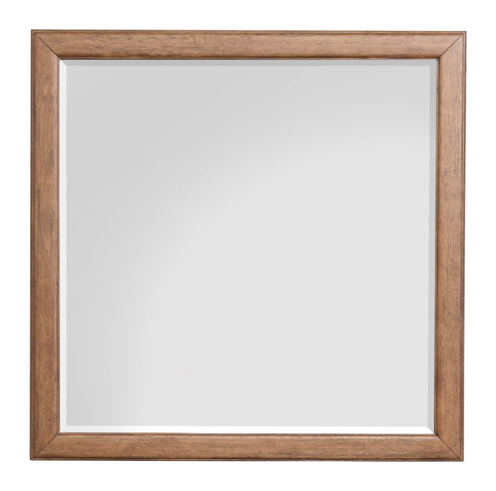 Ridgefield Russet Double Drawer Dresser With Landscape Mirror - B6436-2240
