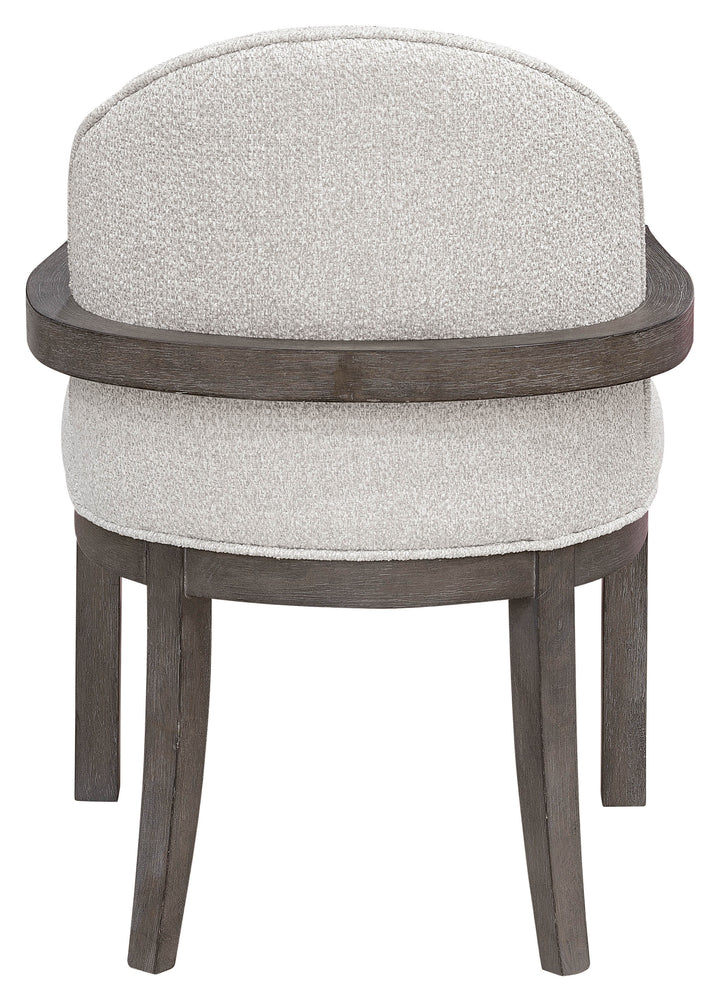 Anderson Park Moose Trail And Frontier Brown Upholstered Host Chair - P402275