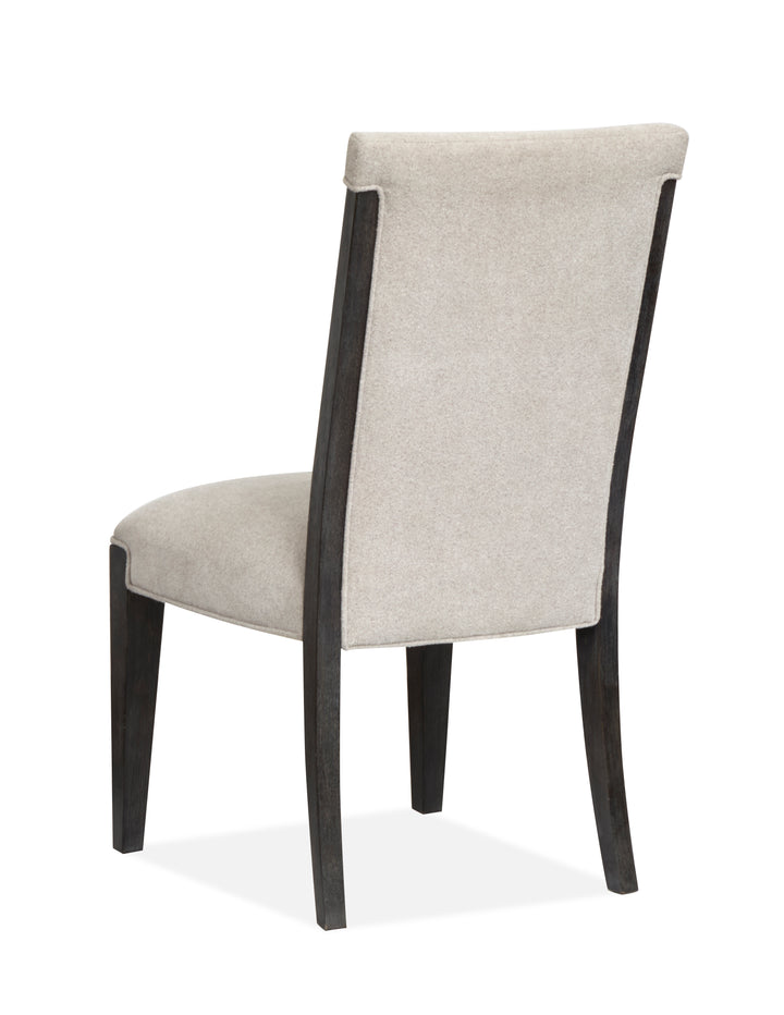 Plum Creek Ravenwood Black Upholstered Side Chair - Set of 2 - D5990-63
