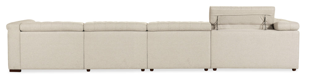 132.00"D x 168.25"W x 28.75"H/Beige
