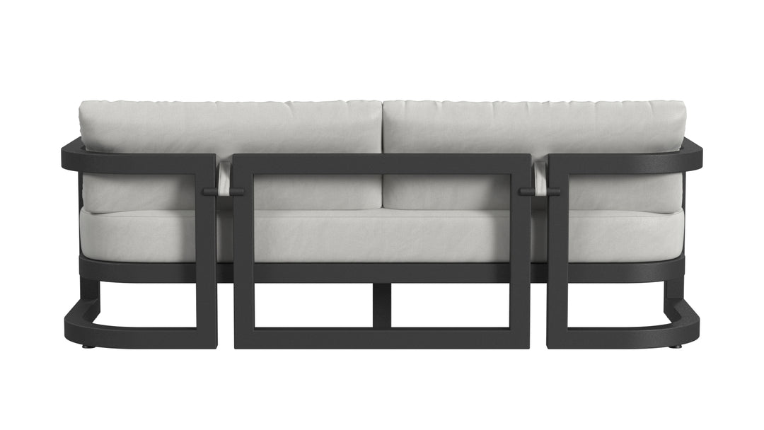Malibu Sofa in Cast Silver, No Welt