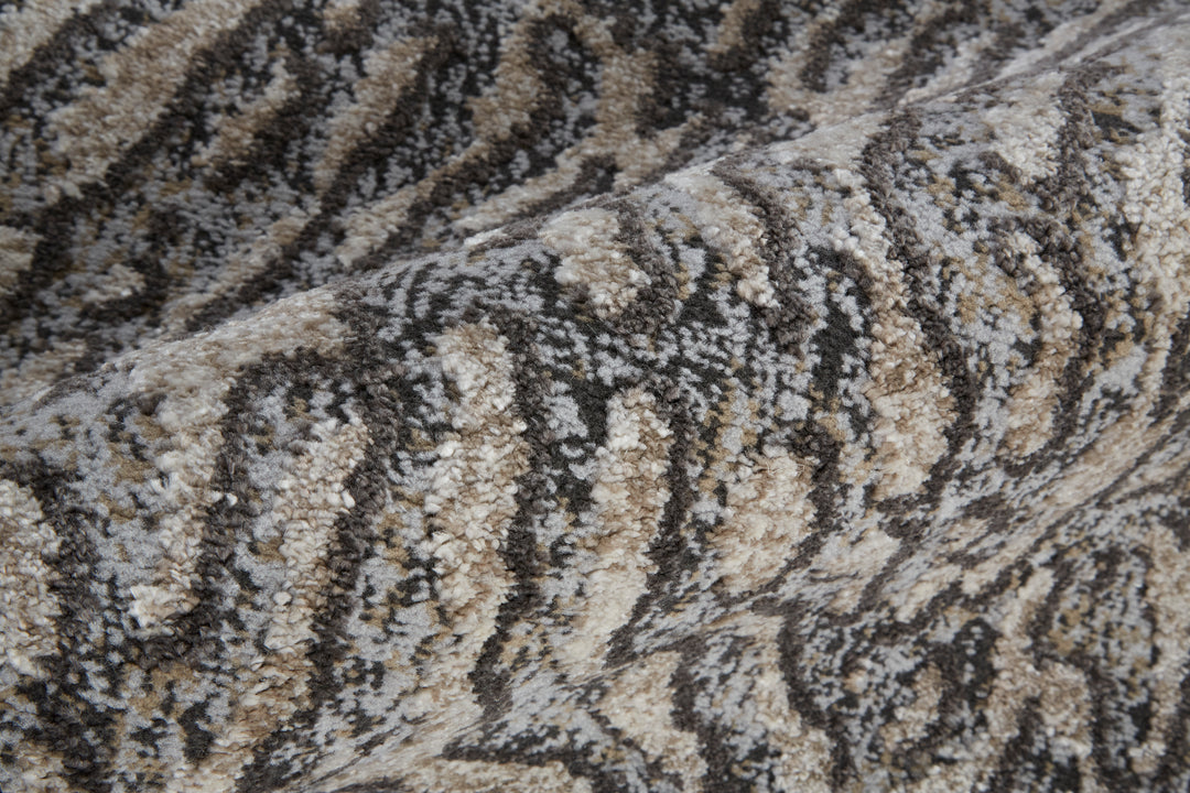 Runner/2'10" x 7'10"/Beige/Charcoal