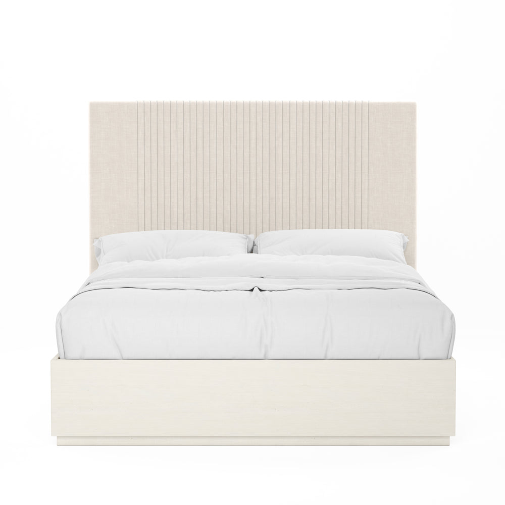 American Home Furniture | A.R.T. Furniture - Blanc Upholstered Panel Bed