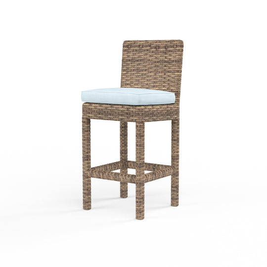 Havana Barstool in Canvas Skyline w/ Self Welt