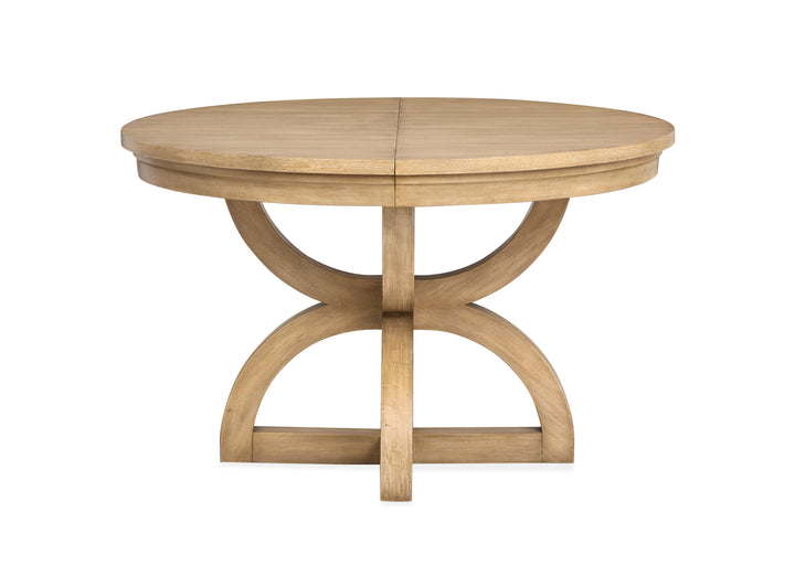 Coventry Honey Maple Extendable 48" Round Dining Table - D6480-22