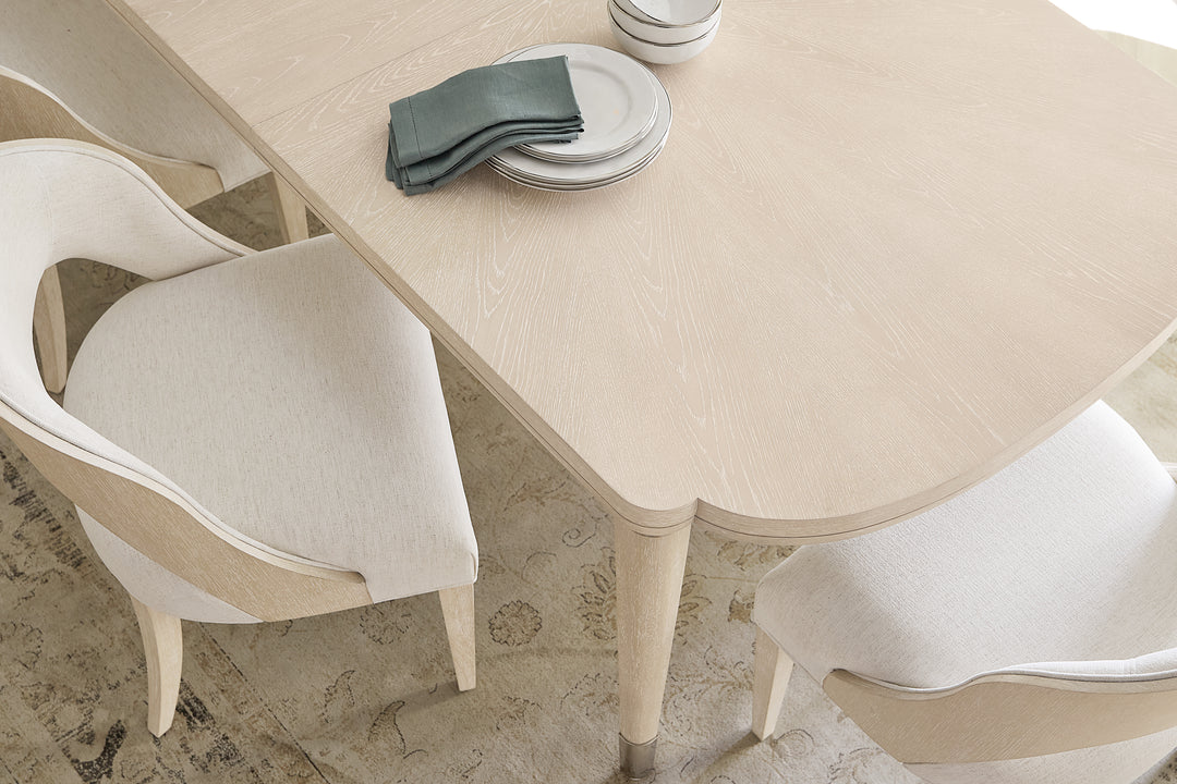 American Home Furniture Hooker Furniture Nouveau Chic Rectangle Dining Table with 1-22in Leaf