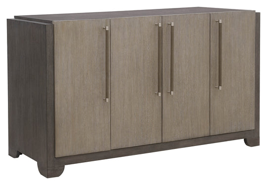 Anderson Park Moose Trail And Frontier Brown 4 Door Sideboard - P402302