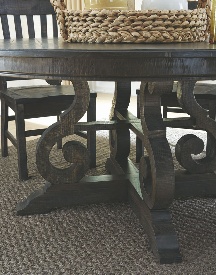 Bellamy Peppercorn 48" Round Dining Table - D2491-22