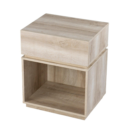 SEI Furniture Mortayne Side Table w/ Charging Station ACCENT TABLES