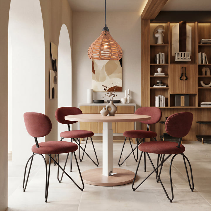 Hawley Adjustable Dining Table Natural - 111131