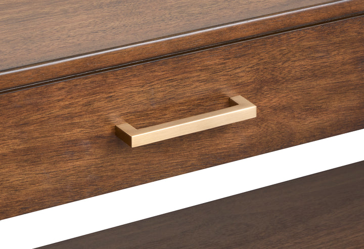 Holloway Toasted Almond Oval Sofa Table - T6501-77