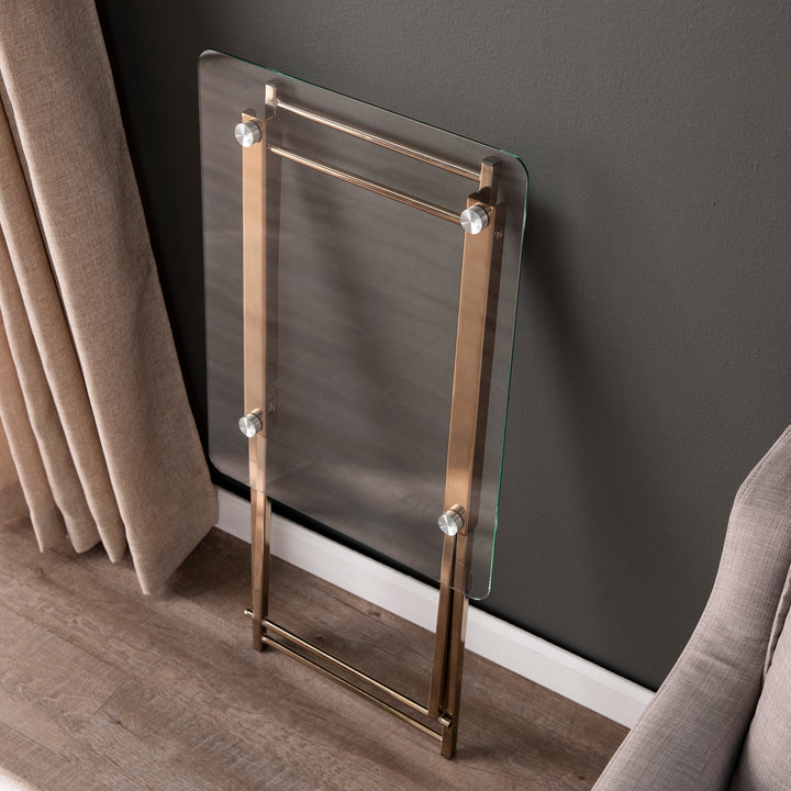 American Home Furniture | SEI Furniture - Meridino Folding Tray Table